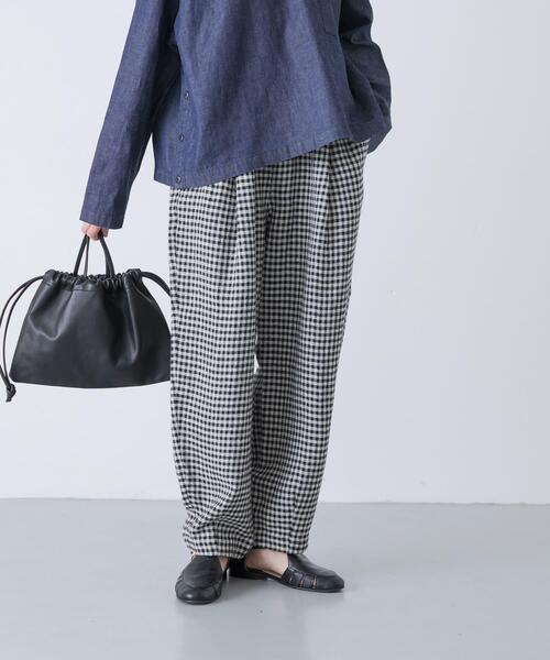かぐれ（カグレ）の「クロップドチェックパンツ（その他パンツ・レディース・ブラック系その他/ブラック・FREE）」の22枚目の写真
