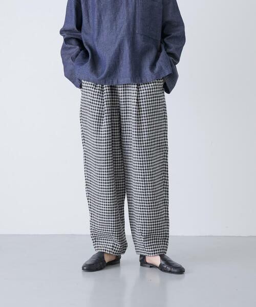 かぐれ（カグレ）の「クロップドチェックパンツ（その他パンツ・レディース・ブラック系その他/ブラック・FREE）」の21枚目の写真