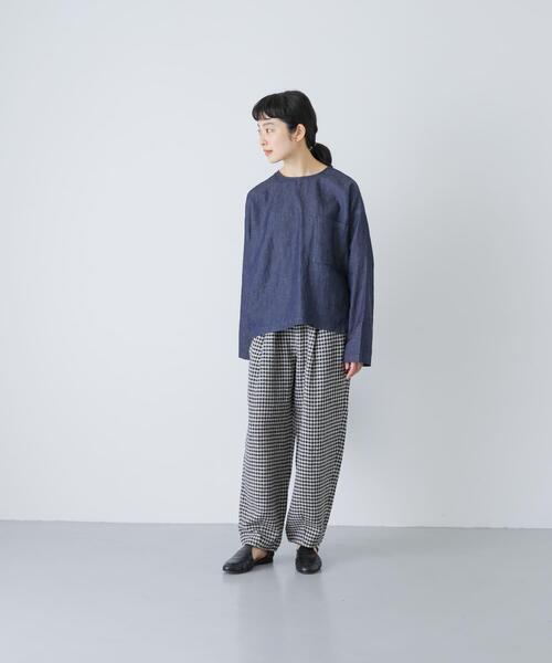 かぐれ（カグレ）の「クロップドチェックパンツ（その他パンツ・レディース・ブラック系その他/ブラック・FREE）」の18枚目の写真