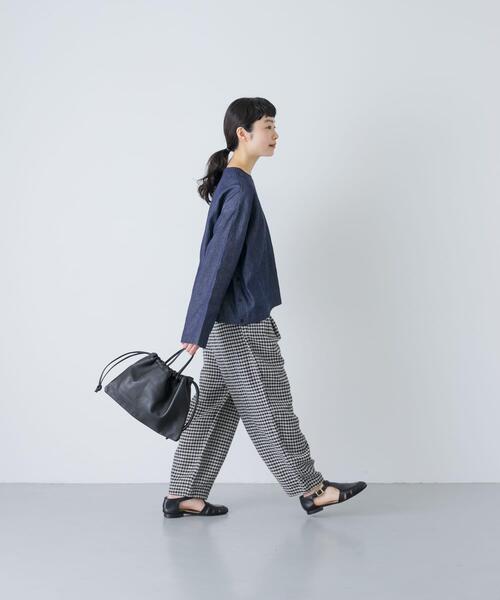 かぐれ（カグレ）の「クロップドチェックパンツ（その他パンツ・レディース・ブラック系その他/ブラック・FREE）」の17枚目の写真