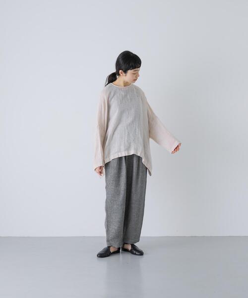 かぐれ（カグレ）の「クロップドチェックパンツ（その他パンツ・レディース・ブラック系その他/ブラック・FREE）」の6枚目の写真