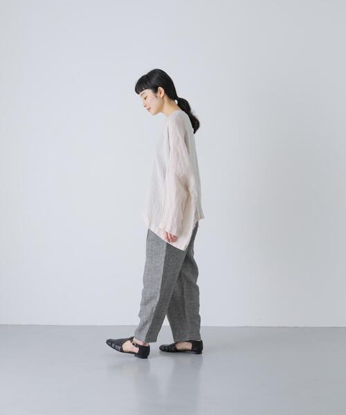 かぐれ（カグレ）の「クロップドチェックパンツ（その他パンツ・レディース・ブラック系その他/ブラック・FREE）」の5枚目の写真