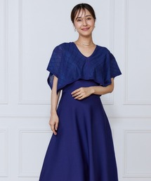 ef-de Black（エフデブラック）の「シアーアーガイルワンピース（ドレス）」