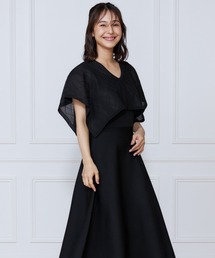 ef-de Black（エフデブラック）の「シアーアーガイルワンピース（ドレス）」