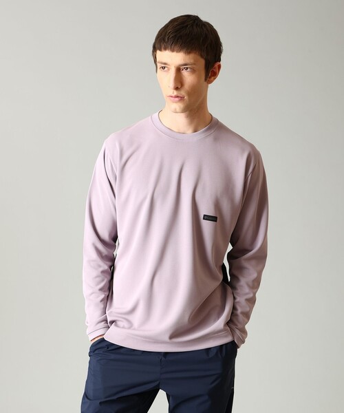 Columbia(コロンビア)の「限定展開 COLUMBIA BLACK LABEL/ キースパスロングスリーブTシャツ /コロンビア(Tシャツ/カットソー・メンズ・ブルー/パープル/ストーン/ブラック・L/M/XL/S)」の4枚目の写真