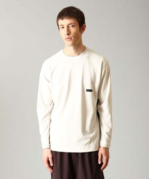 Columbia(コロンビア)の「限定展開 COLUMBIA BLACK LABEL/ キースパスロングスリーブTシャツ /コロンビア(Tシャツ/カットソー・メンズ・ブルー/パープル/ストーン/ブラック・L/M/XL/S)」の2枚目の写真