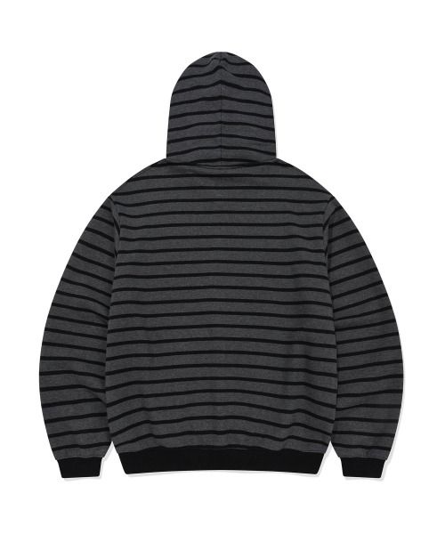 Wacky WiLLy(ワッキーウィリー)の「ストライプフードジップアップグレー(パーカー・レディース・その他・SMALL/MEDIUM/LARGE/X-LARGE)」の6枚目の写真