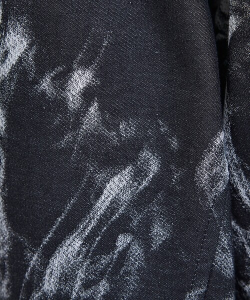 5351 POUR LES HOMMES（ゴーサンゴーイチプールオム）の「【セットアップ対応】スモーク ジャガード 半袖シャツ（シャツ/ブラウス・メンズ・インディゴブルー/ブラック・44/50/48/46）」の8枚目の写真