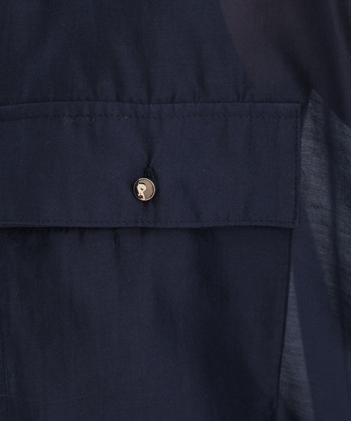 Andemiu（アンデミュウ）の「ポケツキシアーブルゾン656241（ブルゾン・レディース・グレイッシュベージュ/ネイビー・FREE）」の18枚目の写真