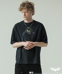 SLICK（スリック）の「【SLICK スリック】SLICK   THE JOKER Printed T-shirt   ザ ジョーカー パウダー加工プリントTシャツ オーバーサイズ シルエット  ビンテージ（Tシャツ/カットソー）」