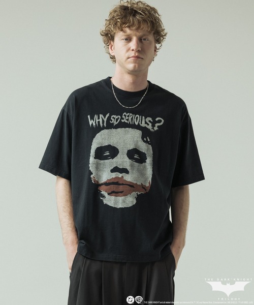 SLICK/スリック】SLICK / THE JOKER Printed T-shirt / ザ ジョーカー