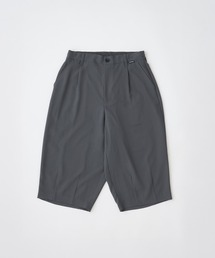 【ADAMPATEK/アダムパテック】twill cropped wide easy trousers ツイルクロップドイージートラウザ