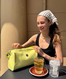 ISAYYERR（アイセイイェール）の「Mallow Bag (lemon)（ショルダーバッグ）」
