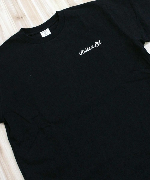 AVIREX(アヴィレックス)の「S/S PATCHED TEE "Brooklyn"(Tシャツ/カットソー・メンズ・オレンジ/ネイビー/ブラック/ホワイト・L/XXL/XL/M)」の11枚目の写真