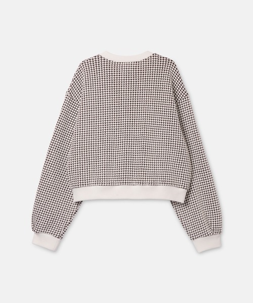 SEAGREEN（シーグリーン）の「SEAGREEN(シーグリーン) BIG WAFFLE CARDIGAN（カーディガン/ボレロ・レディース・ロイヤルブルー・3/2）」の2枚目の写真