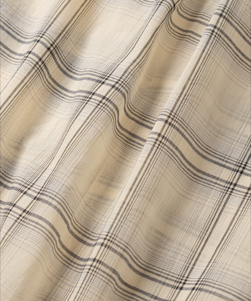 NONBLANK（ノンブランク）の「クラウドコットンチェックLSシャツ_YELLOW（シャツ/ブラウス・メンズ・イエロー・MEDIUM/LARGE/X-LARGE）」の9枚目の写真