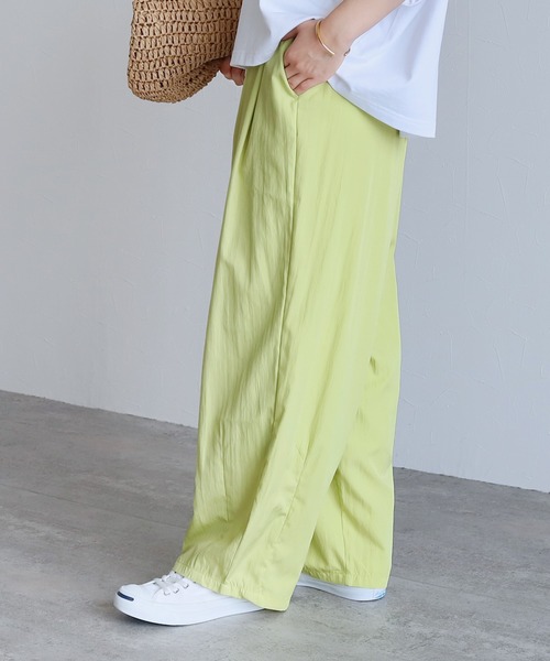 reca（レカ）の「イージーワイドコクーンパンツ（その他パンツ・レディース・ブラック/レモンイエロー/グレイッシュベージュ・FREE）」の9枚目の写真