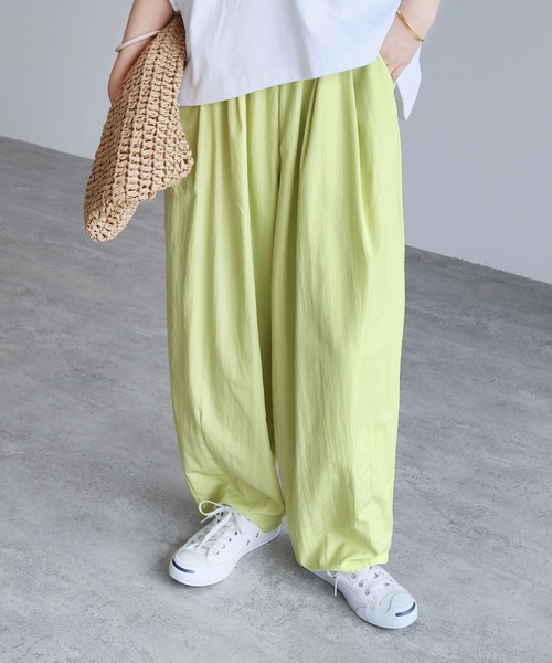 reca（レカ）の「イージーワイドコクーンパンツ（その他パンツ・レディース・ブラック/レモンイエロー/グレイッシュベージュ・FREE）」の11枚目の写真