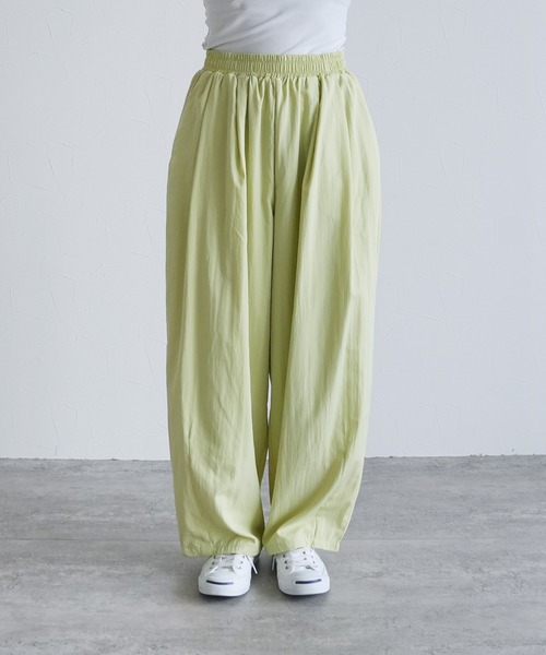 reca（レカ）の「イージーワイドコクーンパンツ（その他パンツ・レディース・ブラック/レモンイエロー/グレイッシュベージュ・FREE）」の12枚目の写真