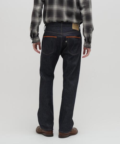 AVIREX(アヴィレックス)の「AVIREX HERITAGE DENIM Type-1 PANTS "LEATHER" / アヴィレックス ヘリテージデニム タイプワンパンツ レザー(デニムパンツ・メンズ・ブラウン・38/32/30/36/34)」の3枚目の写真