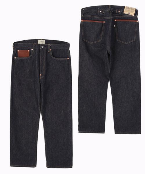 AVIREX(アヴィレックス)の「AVIREX HERITAGE DENIM Type-1 PANTS "LEATHER" / アヴィレックス ヘリテージデニム タイプワンパンツ レザー(デニムパンツ・メンズ・ブラウン・38/32/30/36/34)」の13枚目の写真