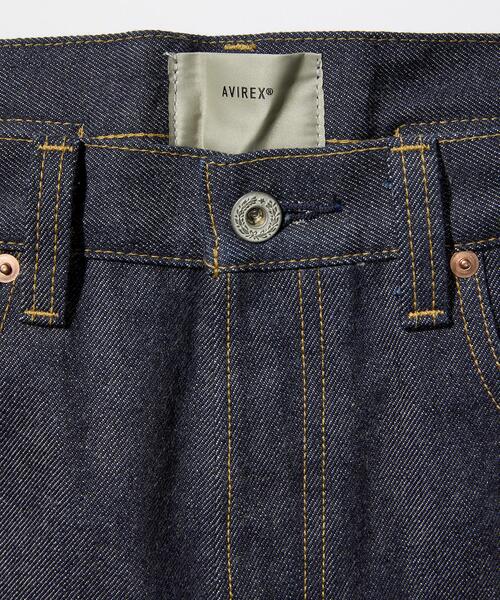 AVIREX(アヴィレックス)の「AVIREX HERITAGE DENIM Type-1 PANTS "LEATHER" / アヴィレックス ヘリテージデニム タイプワンパンツ レザー(デニムパンツ・メンズ・ブラウン・38/32/30/36/34)」の21枚目の写真