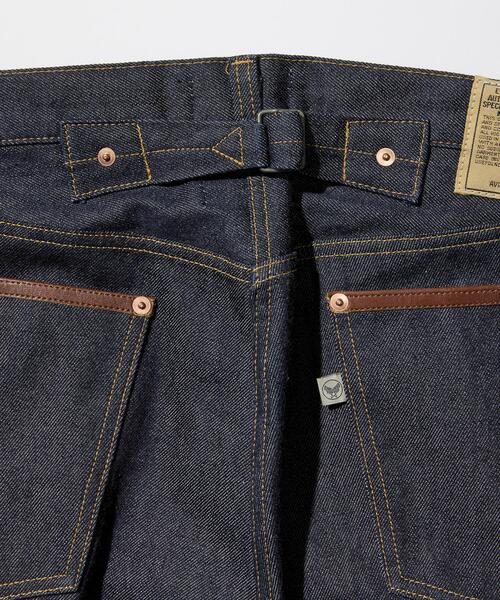 AVIREX(アヴィレックス)の「AVIREX HERITAGE DENIM Type-1 PANTS "LEATHER" / アヴィレックス ヘリテージデニム タイプワンパンツ レザー(デニムパンツ・メンズ・ブラウン・38/32/30/36/34)」の22枚目の写真