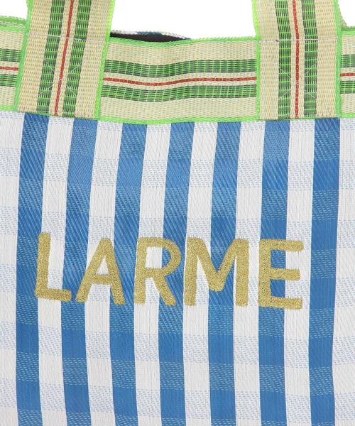 LAKOLE(ラコレ)の「ロゴ刺繍スクエアトートバッグ / 638621(トートバッグ・レディース・レッド/ブラック/ブルー・FREE)」の14枚目の写真