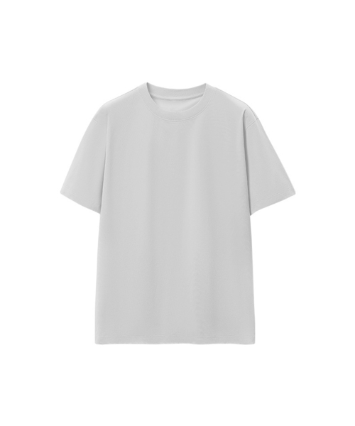 BUTTON SEOUL(ボタンソウル)の「ソロナクールタッチパフォーマンスラウンドネックTシャツ(8色)(Tシャツ/カットソー・メンズ・ホワイト/ブラック/パープル/グレー/レッド/カーキ/イエロー/ブルー・M/L/XL)」の3枚目の写真