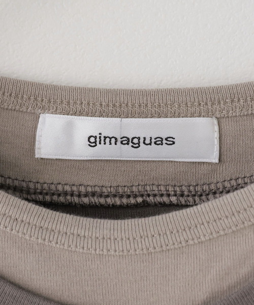 Gimaguas(ギマガス)の「Gimaguas / ギマガス Sam T-Shirt(Tシャツ/カットソー・レディース・チャコールグレー・SMALL)」の7枚目の写真