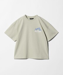 WILD THINGS（ワイルドシングス）の「【別注】＜WILD THINGS＞ マウンテン ショートスリーブ Tシャツ / キッズ 140cm-160cm（Tシャツ/カットソー）」