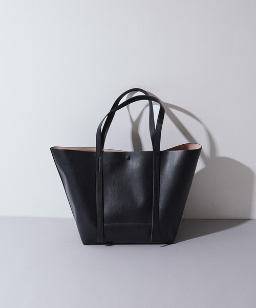 【美品】アンドミューク　トートバッグ（ブラック） ＆MyuQ/アンドミューク]MELET（トートバッグ）｜＆MyuQ（アンド