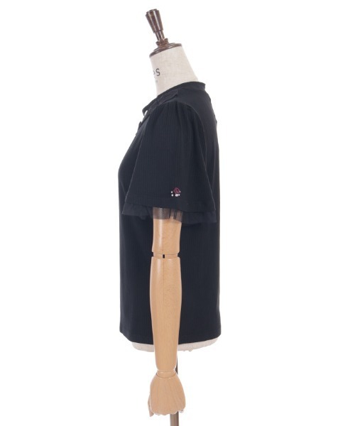 axes femme(アクシーズファム)の「吸水速乾ローズリブPO(Tシャツ/カットソー・レディース・ホワイト/サックスブルー/ブラック・FREE)」の22枚目の写真