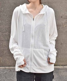 Bleu Bleuet（ブルーブルーエ）の「ジップパーカー（パーカー）」