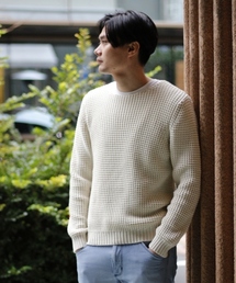 EDIFICE | 《予約》5ゲージタッククルーネックニット(ニット/セーター)