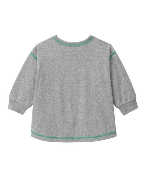 SWIMMER(SWIMMER)の「SWIMMER×サンリオキャラクターズ 配色ステッチプリント長袖Tシャツ(Tシャツ/カットソー・キッズ・杢グレー/アイボリー・80/90/100/110/120)」の8枚目の写真