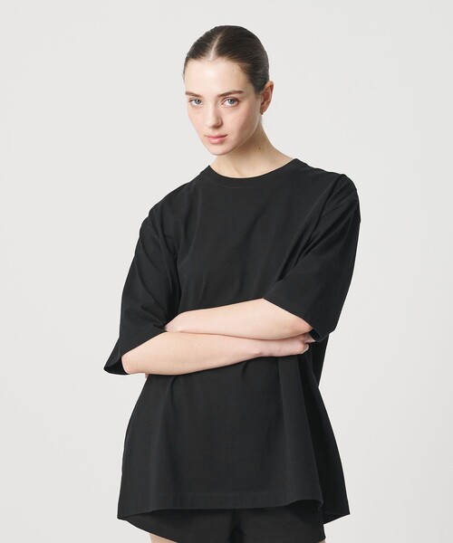 ER（イーアール）の「＜ER＞ロゴ ショートスリーブTシャツ（Tシャツ/カットソー・レディース・ブラック/ライトグレー/ダークグレー・FREE）」の5枚目の写真