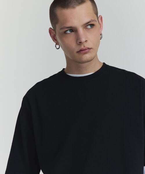 ER(イーアール)の「<ER>ロゴ ショートスリーブTシャツ(Tシャツ/カットソー・レディース・ブラック/ライトグレー/ダークグレー・FREE)」の6枚目の写真