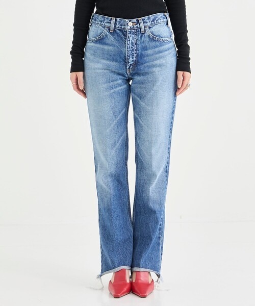 KEY TIMEZ(キータイムズ)の「【INSCRIRE/アンスクリア】002 Flare Denim(デニムパンツ・レディース・ブラック・30inch/29inch)」の5枚目の写真