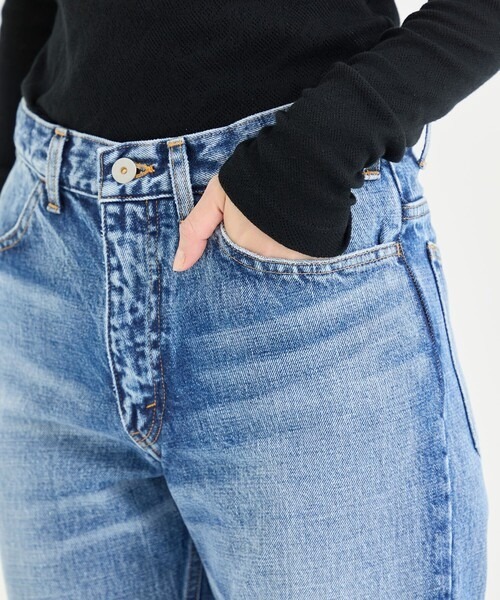 KEY TIMEZ(キータイムズ)の「【INSCRIRE/アンスクリア】002 Flare Denim(デニムパンツ・レディース・ブラック・30inch/29inch)」の9枚目の写真