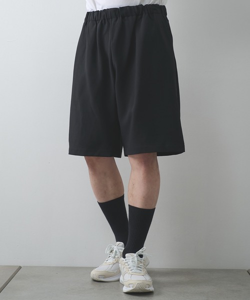 N.HOOLYWOOD（N.ハリウッド）の「【N.HOOLYWOOD】別注 HALF PANTS（その他パンツ・メンズ・ダークグレー/ブラック・38/40）」の4枚目の写真