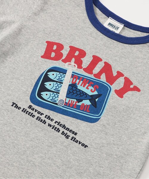 BREEZE(ブリーズ)の「BREEZEMART モチーフ半袖Tシャツ(Tシャツ/カットソー・キッズ・グリーン/レッド/グレー/アイボリー/キナリ/イエロー・80/90/100/110/120/130/140)」の20枚目の写真