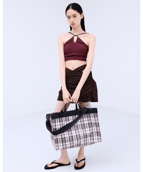 THINGS THAT MATTER(シングス ザット マター)の「BOLERO & CAMI SWIM SET / ボレロ & キャミ スイム セット(水着・レディース・ブラック/ボルドー/ベージュ・2/1)」の19枚目の写真