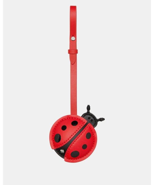 kate spade new york(ケイトスペード ニューヨーク)の「クリッターズ リビー レディ バグ バッグ チャーム(キーホルダー・レディース・レッド・ONESIZE)」の2枚目の写真