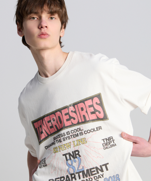 TENER(テネル)の「TNR ヨクマン 半袖Tシャツ ホワイト(Tシャツ/カットソー・メンズ・その他・FREE)」の2枚目の写真