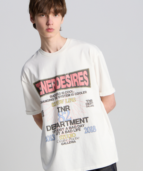 TENER(テネル)の「TNR ヨクマン 半袖Tシャツ ホワイト(Tシャツ/カットソー・メンズ・その他・FREE)」の3枚目の写真