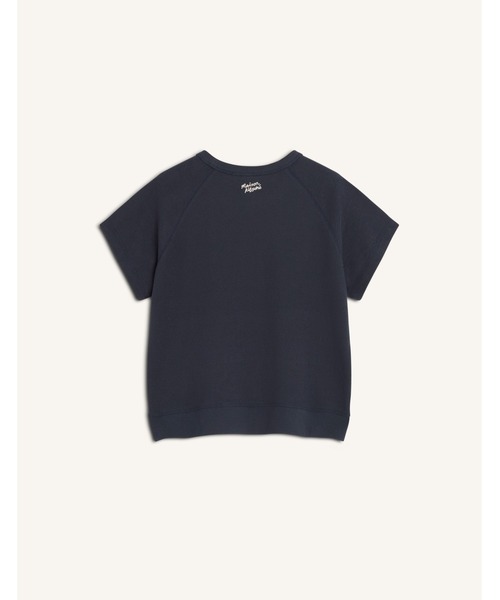 Maison Kitsune(メゾンキツネ)の「TEXTURED TEE-SHIRT(Tシャツ/カットソー・レディース・アイボリー/ネイビー・M/S/XS/L)」の10枚目の写真