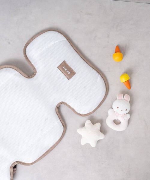 MKD.ZAKKA（エムケーディーザッカ）の「[ICE ME Air ＋] 送風ファン付き ベビーカーシート（ベビーカー/ベビーカー用品・レディース・ブラウン/ブラック/ネイビー・FREE）」の7枚目の写真