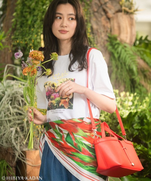 日比谷花壇コラボカラーTEE（Tシャツ/カットソー）｜Green Parks