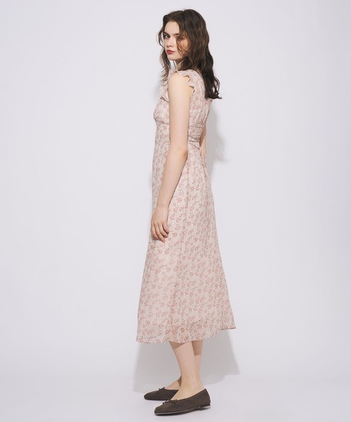 DEICY(デイシー)の「ヴィンテージローズシフォンワンピース(ワンピース・レディース・レッド/ピンク・1/0)」の15枚目の写真